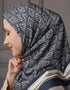 CARYS SQUARE SCARF (ANCHOR GREY)